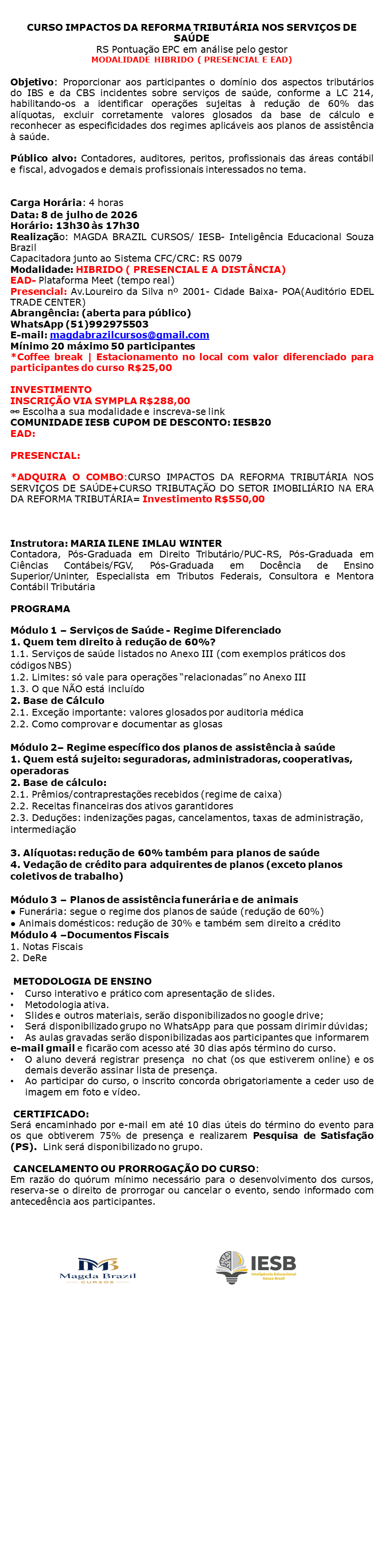 Imagem 1 da descrição do evento