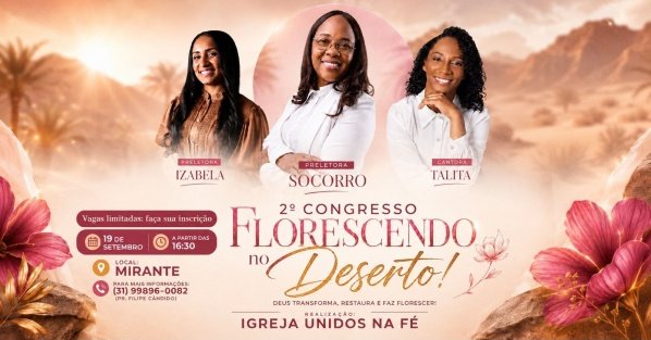 Imagem do evento 2º Florescendo no Deserto