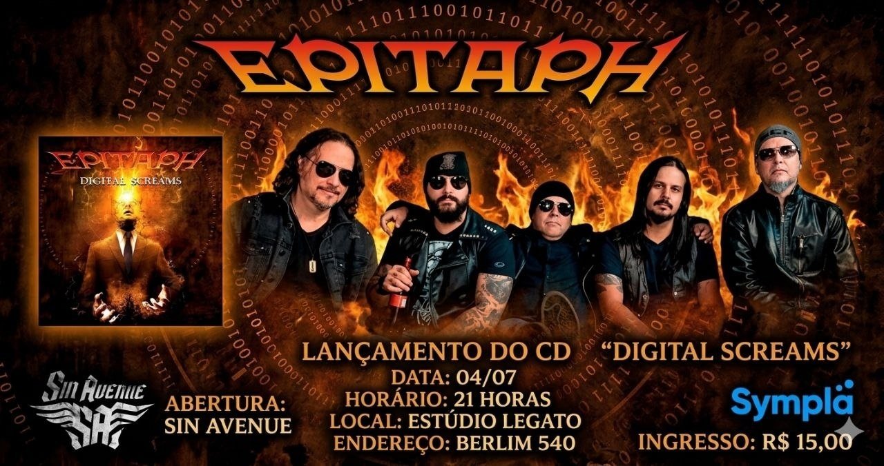 Lançamento CD Digital Screams