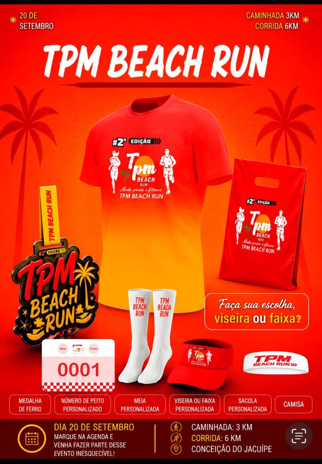 2 EDIÇÃO TPM BEACH RUN.