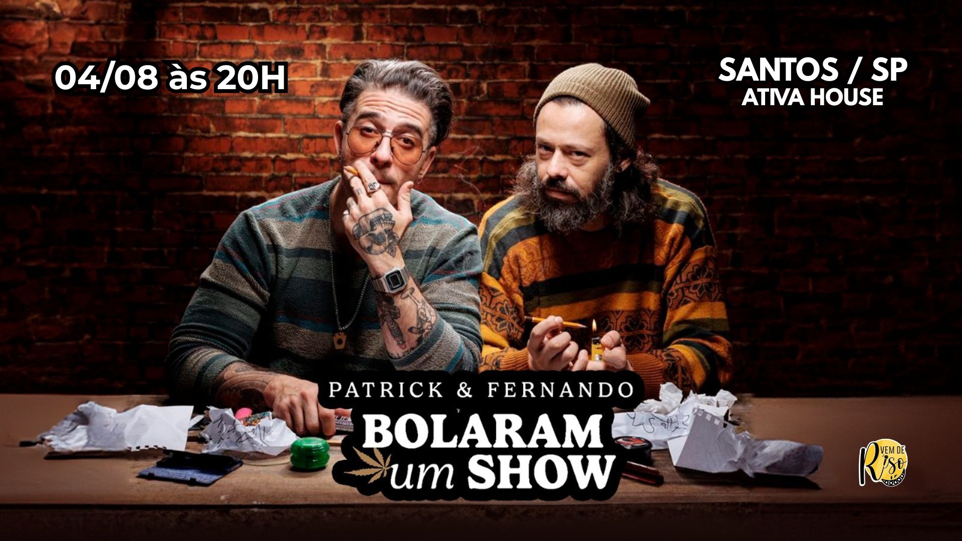 Patrick &amp; Nando Bolaram um Show