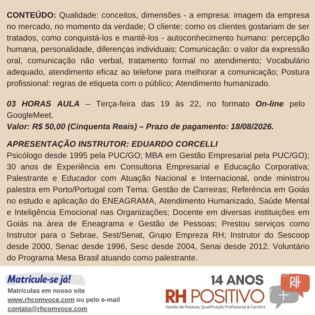 Imagem 2 da descrição do evento