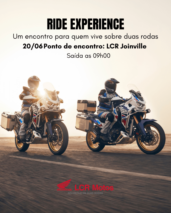 Imagem do evento Passeio de Moto - LCR Joinville 20/06