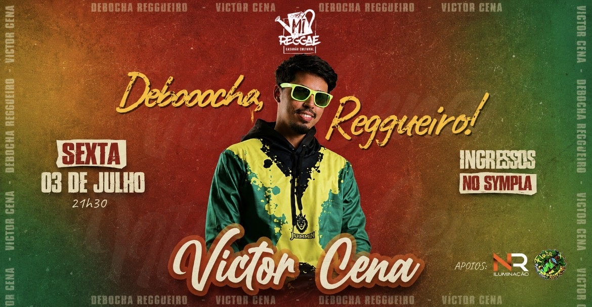 Victor Cena no Casarão Mi Reggae - Parnaíba, PI