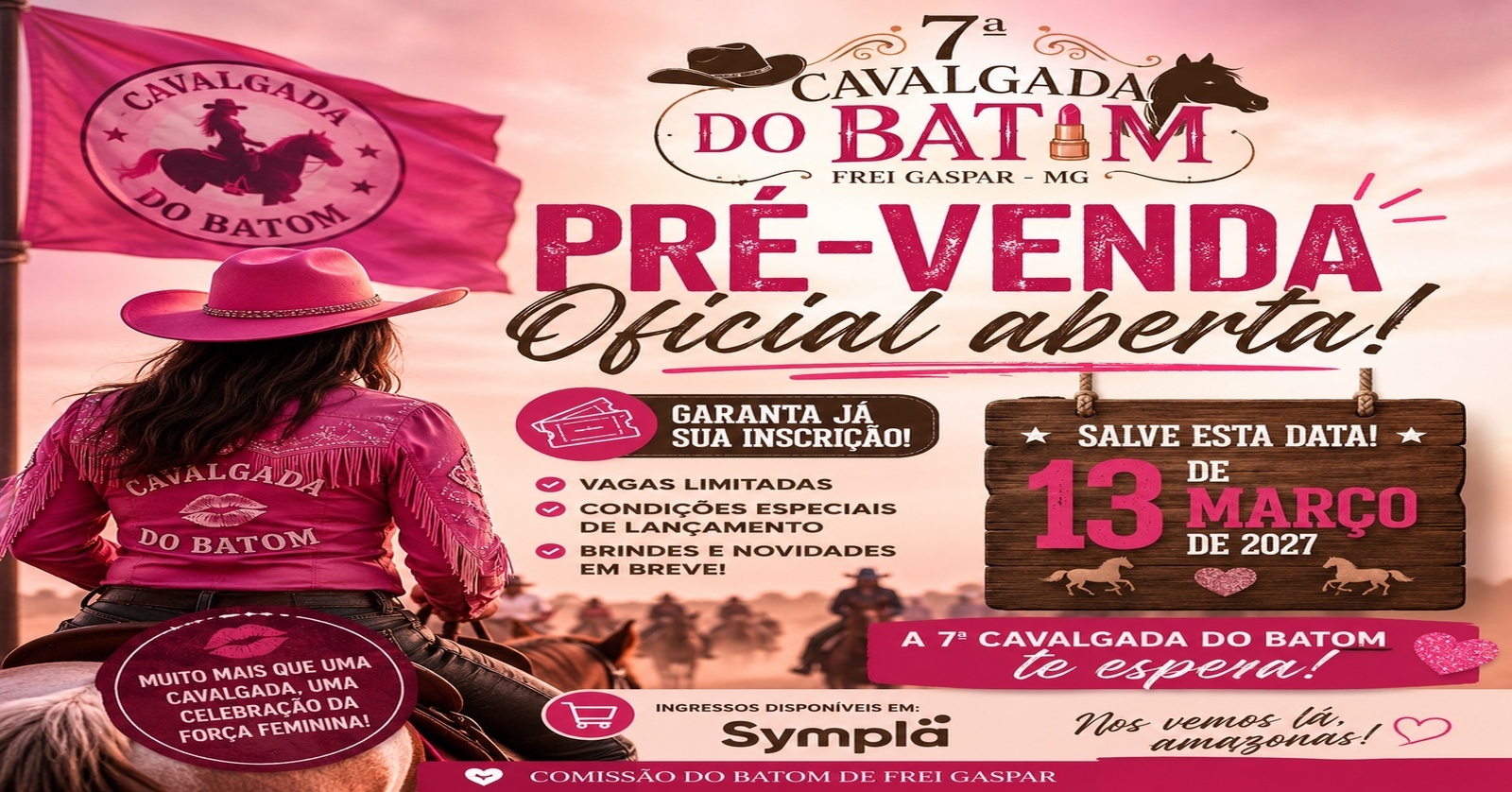7ª Cavalgada do Batom de Frei Gaspar 2027