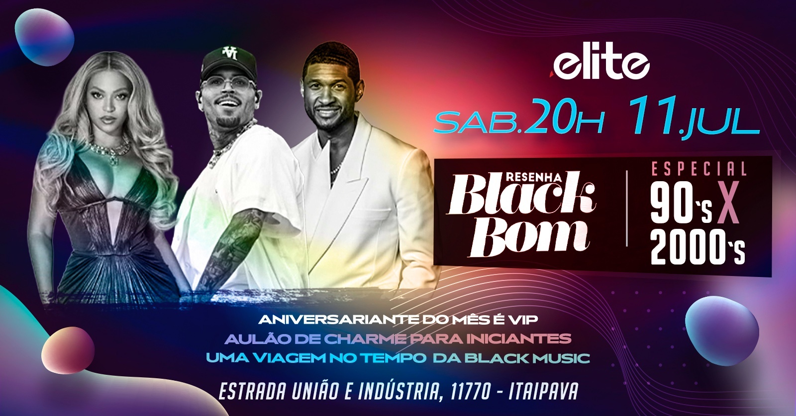 BLACK BOM ITAIPAVA - 11/07  - ESPECIAL 90 X 2000  - ELITE - Petrópolis, RJ
