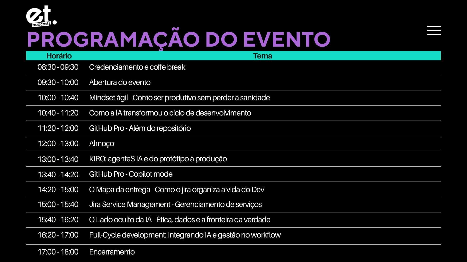 Imagem 1 da descrição do evento