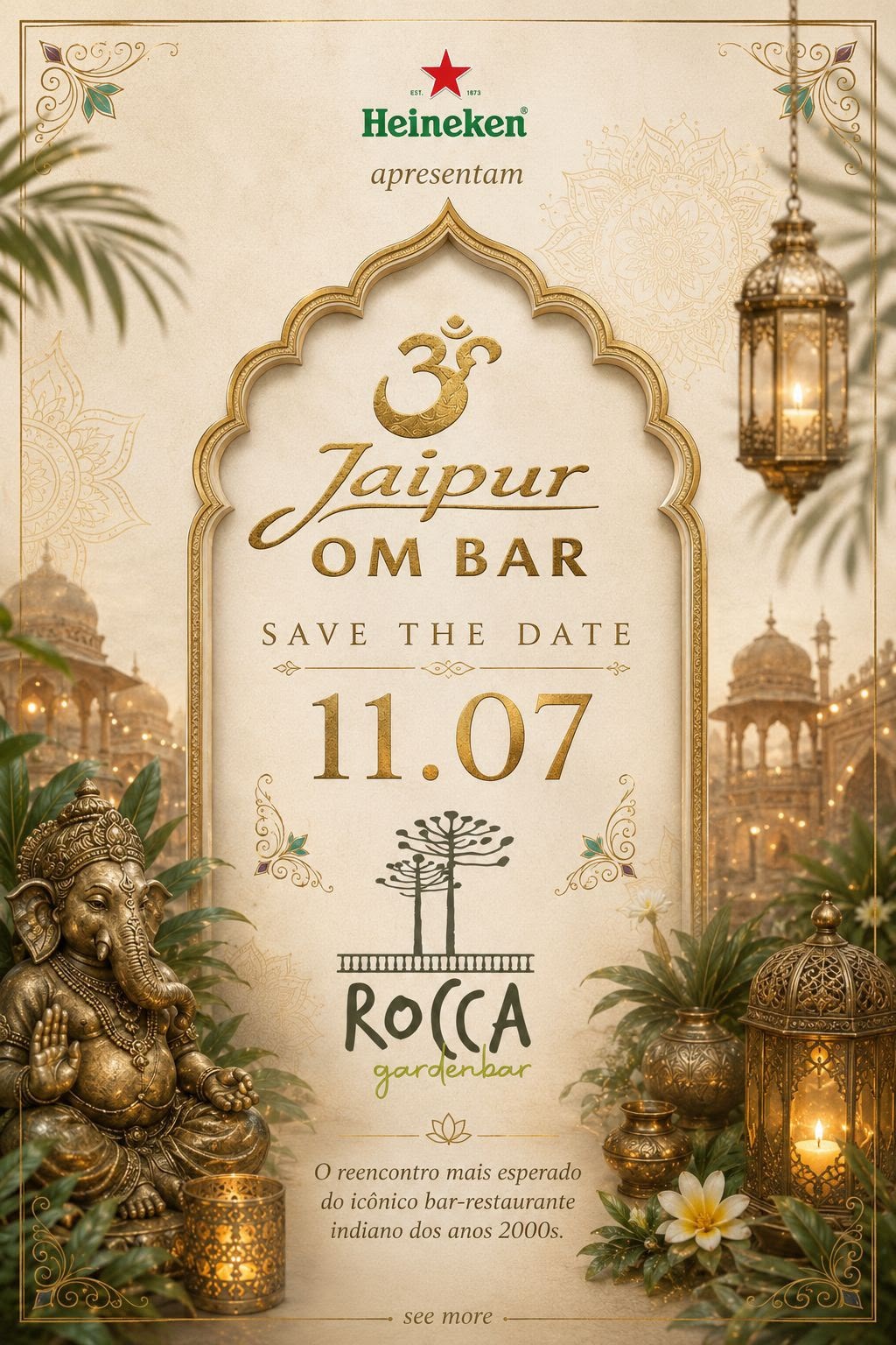JAIPUR - OM BAR BY ROCCA GARDEN BAR - Caxias do Sul, RS