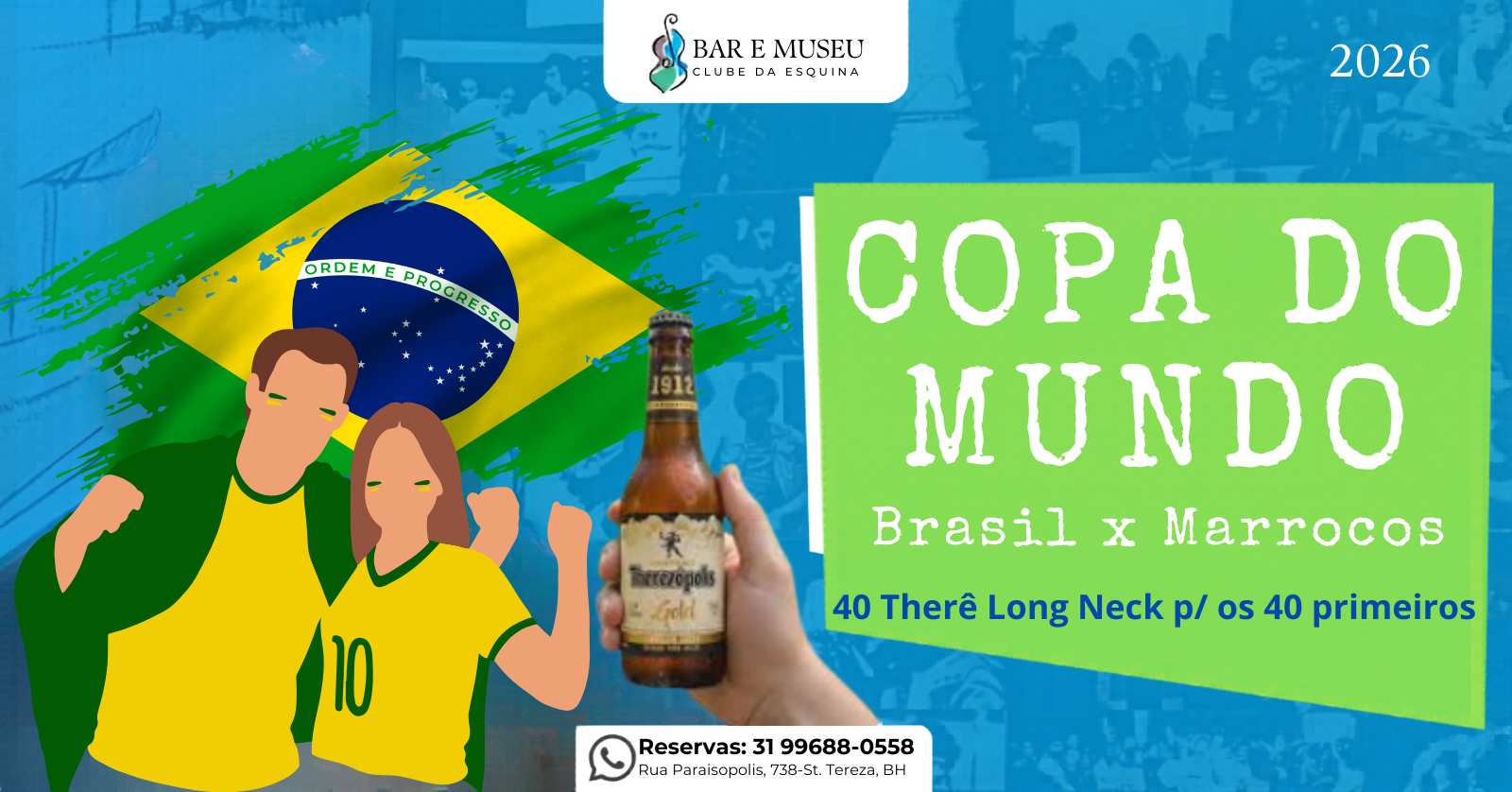 COPA DO MUNDO. Brasil x Marrocos