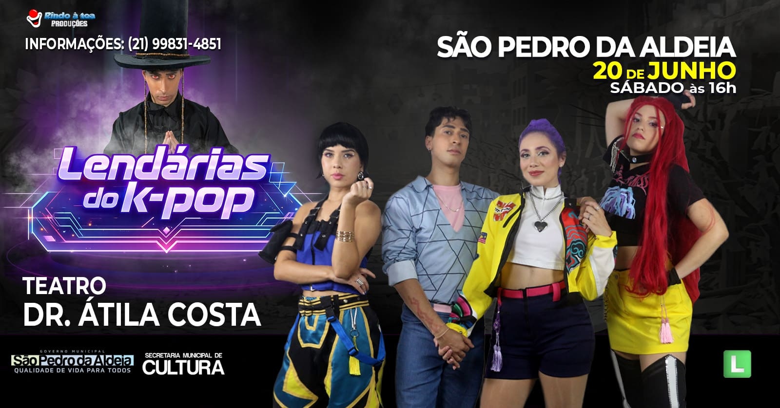 As lendárias do K-pop em São Pedro da Aldeia em São Pedro da