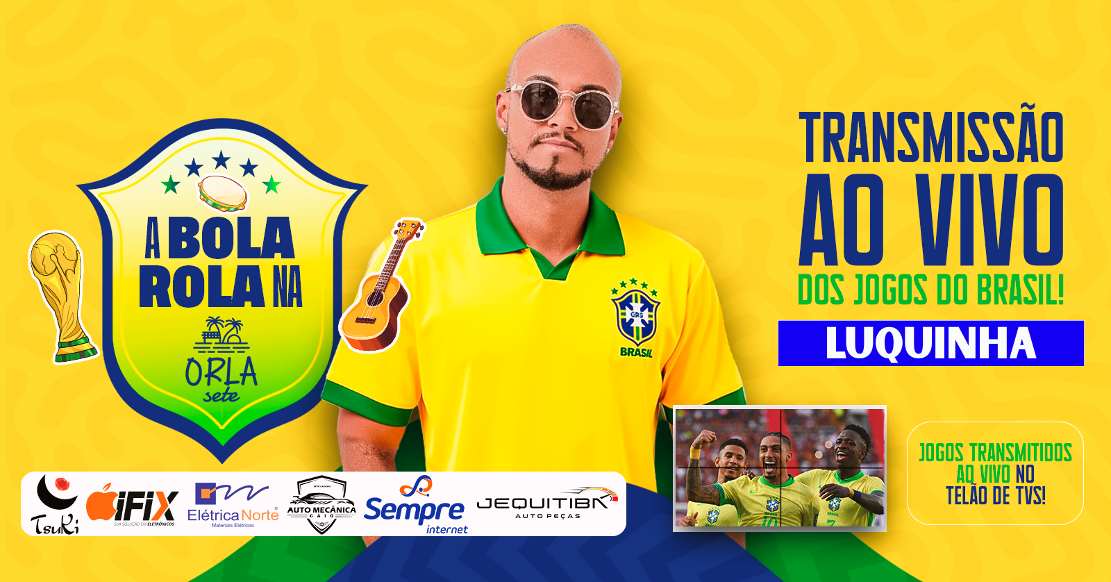 A COPA ROLA NA ORLA - BRASIL X MARROCOS - Sete Lagoas, MG