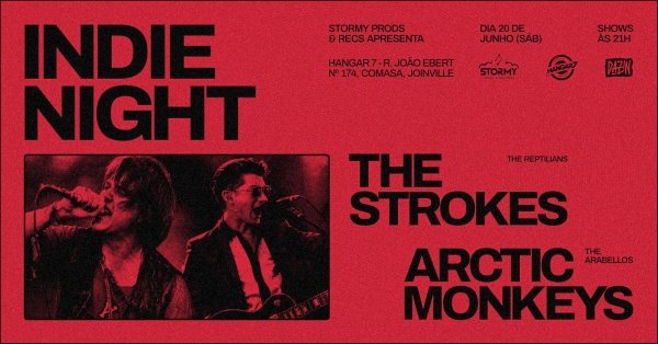 ALTERNAROCK - ARCTIC MONKEYS + MUSE em Joinville - Sympla