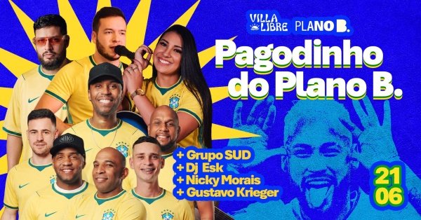 Imagem do evento PAGODINHO DO PLANO B