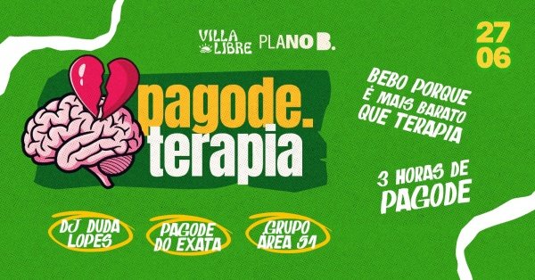 Imagem do evento PAGODE.TERAPIA