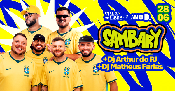 Imagem do evento PAGODE DO PLANO B COM SAMBARY