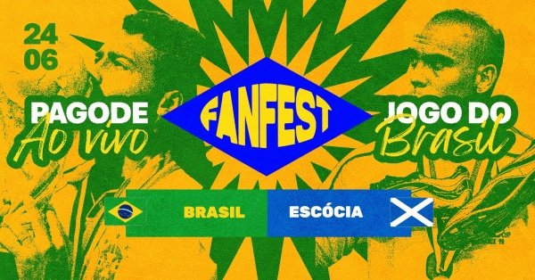 Imagem do evento FAN FEST BRASIL: BRASIL x ESCÓCIA