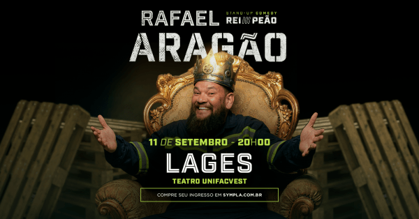 Imagem do evento RAFAEL ARAGÃO em LAGES/SC - REI DOS PEÃO