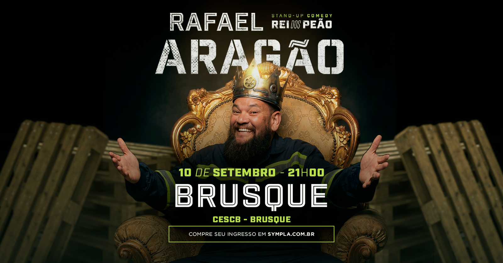 RAFAEL ARAGÃO - REI DOS PEÃO - em BRUSQUE/SC