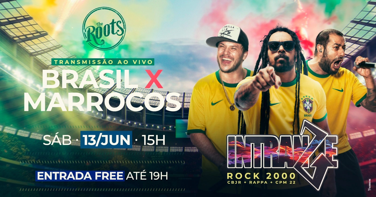 Vai Brasil + Intranze Rock Brazuca - Franca, SP