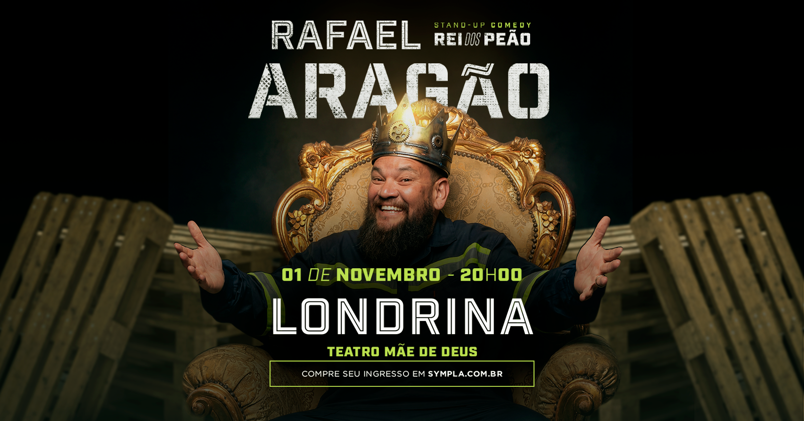 RAFAEL ARAGÃO - REI DOS PEÃO - em LONDRINA/PR