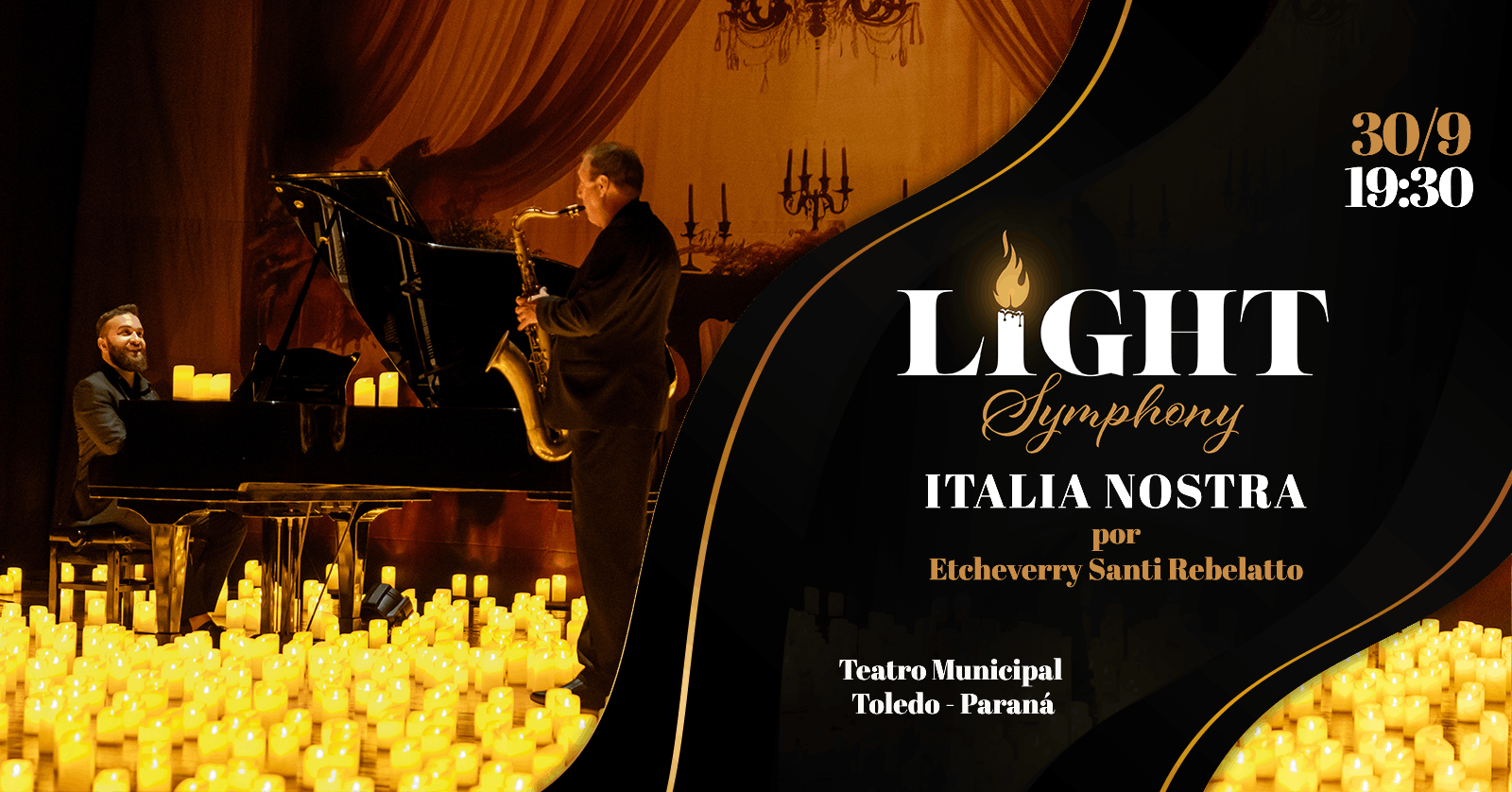 Light Symphony - Italia Nostra (19:30 abre portas às 19:00)