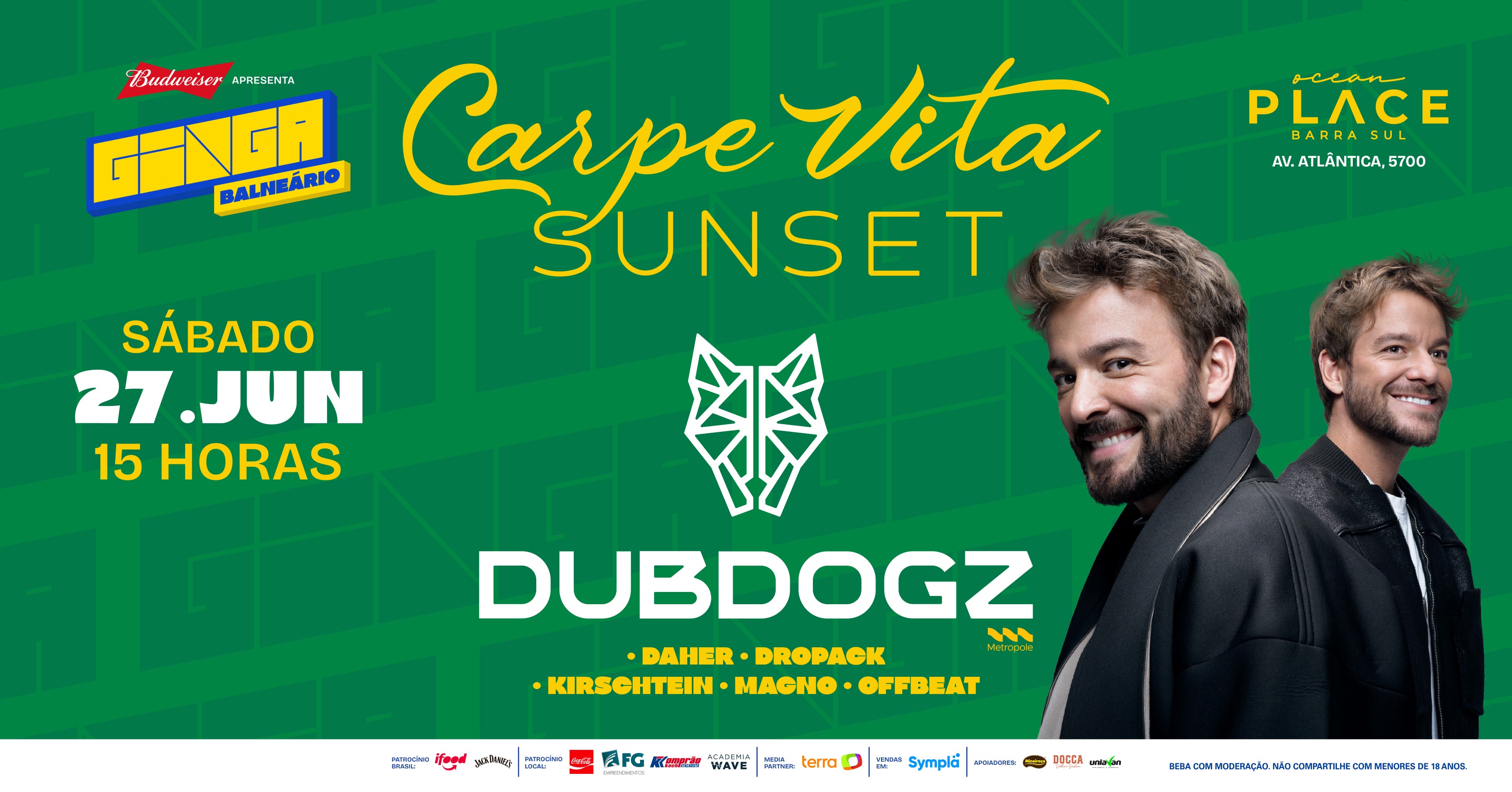 Ginga Bc 27 de junho - Carpe Vita na Copa com Dubdogz - Balneário Camboriú, SC