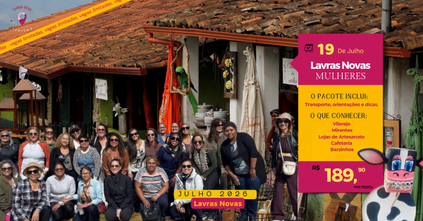 Imagem do evento Bate Volta Lavras Novas