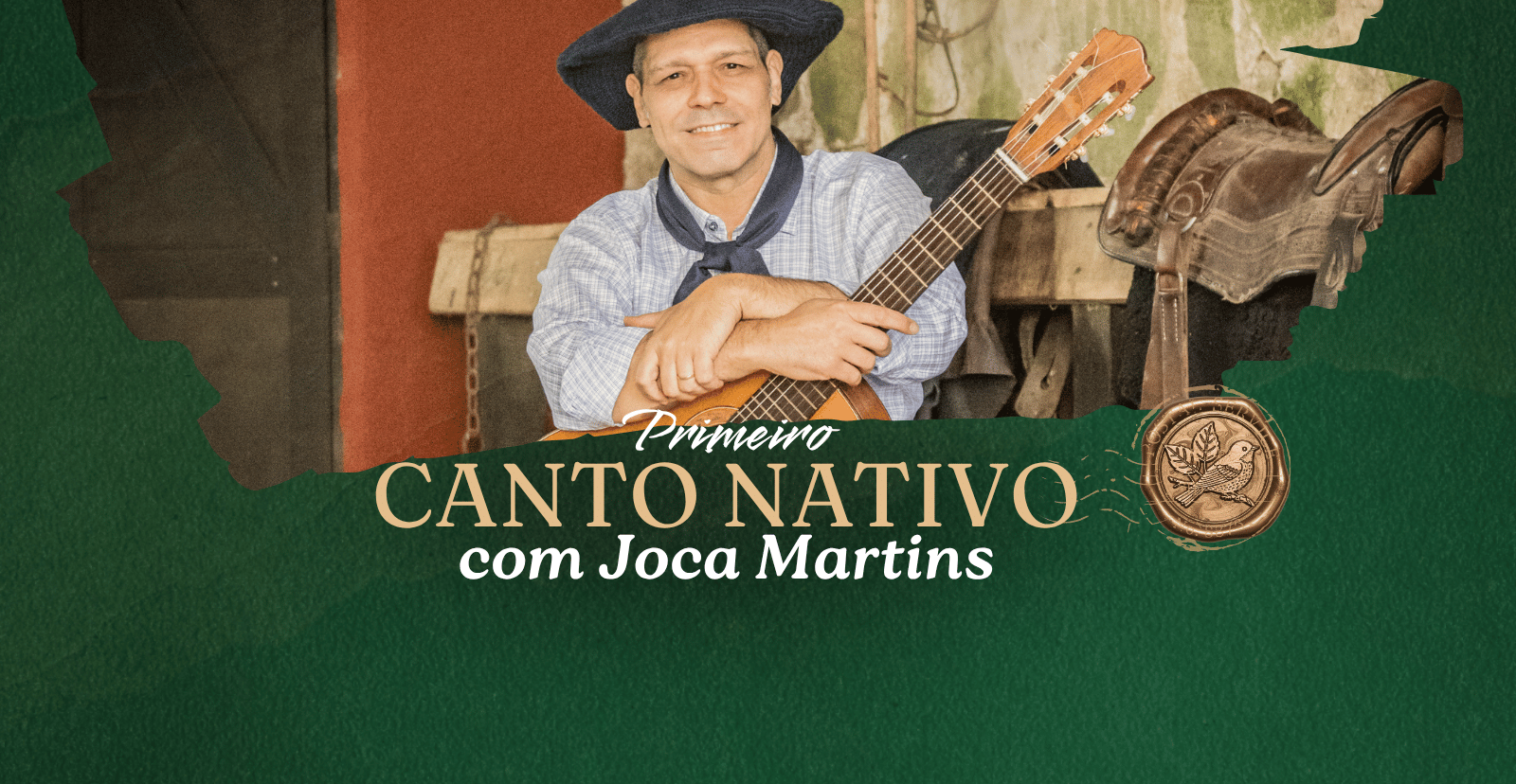 CANTO NATIVO com Joca Martins | Quinta do Vale Cabanas & Fazenda - Tijucas, SC