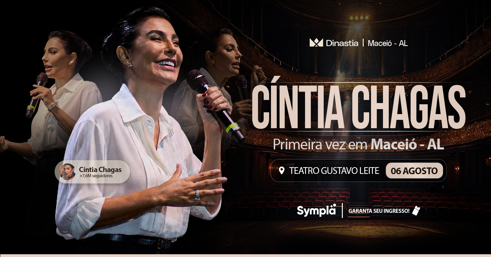 Cintia Chagas | Oratória para Redes Sociais | Maceió-AL