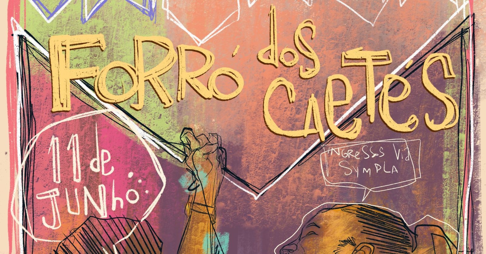 Forró dos Caetés na A Casa do Cachorro Preto - Olinda, PE