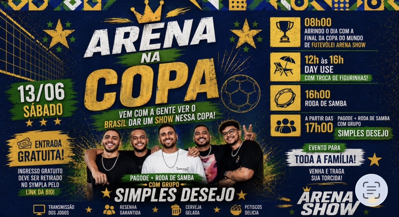 ARENA NA COPA - Nova Lima, MG