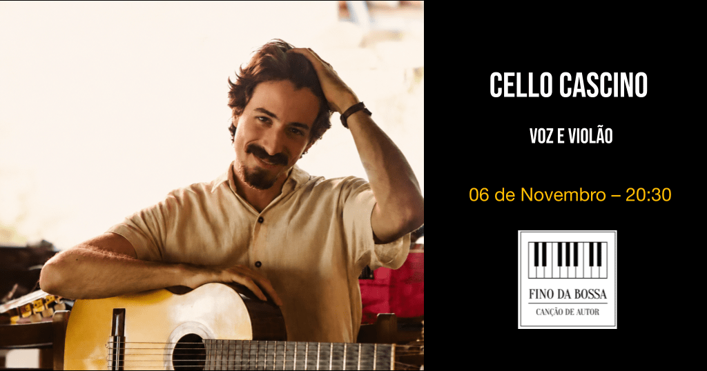 Cello Cascino no Fino da Bossa