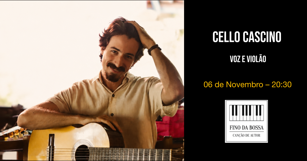 Cello Cascino no Fino da Bossa