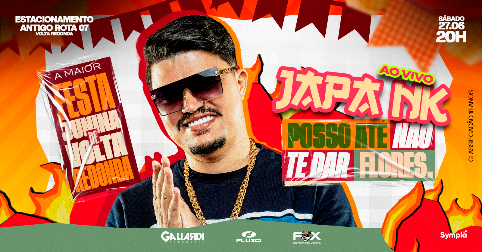 Posso até não ti dar Flores com Dj japa NK - Volta Redonda, RJ