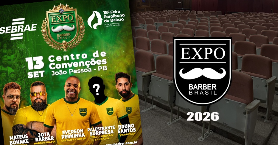 1º LOTE - EXPO BARBER BRASIL 2026