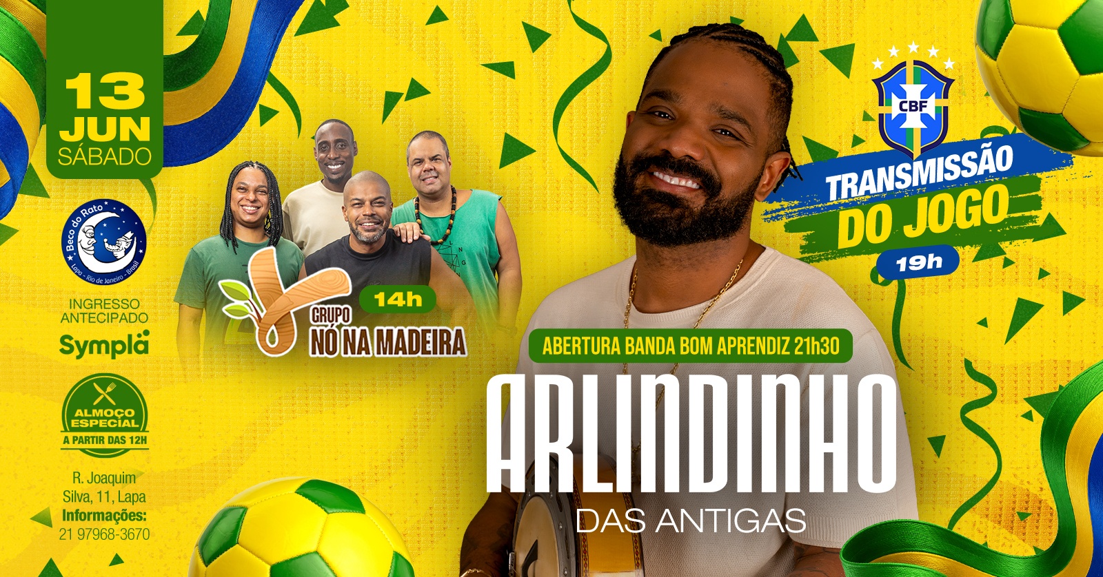 Arlindinho das Antigas Edição Especial - Lapa, RJ