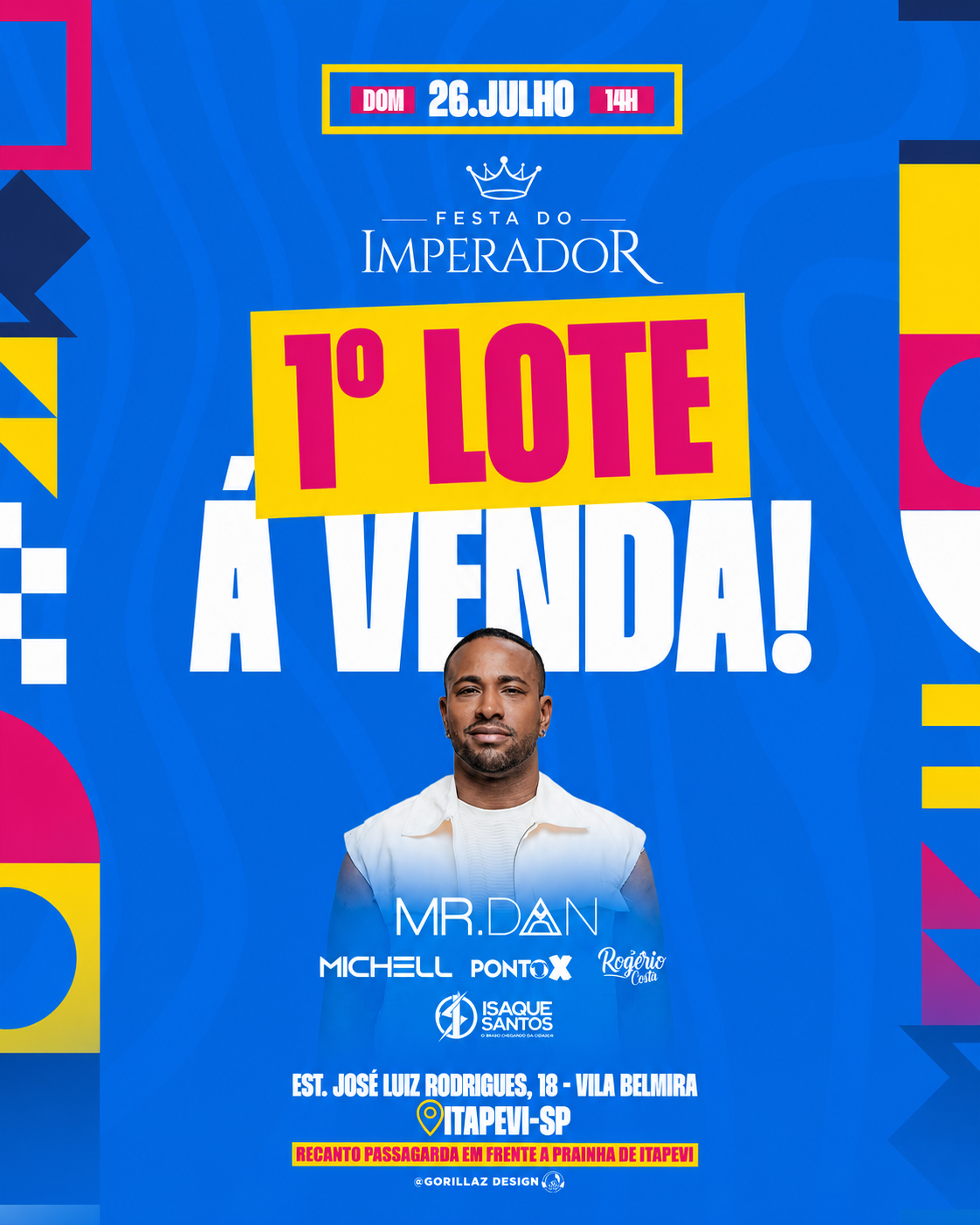FESTA DO IMPERADOR + MR DAN - Itapevi, SP