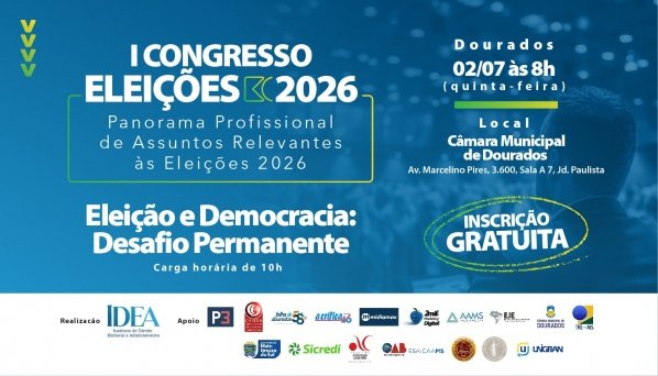 Imagem do evento I Congresso "Eleição e Democracia: Desafio Permanente"