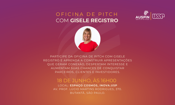 Imagem do evento Oficina de Pitch USP