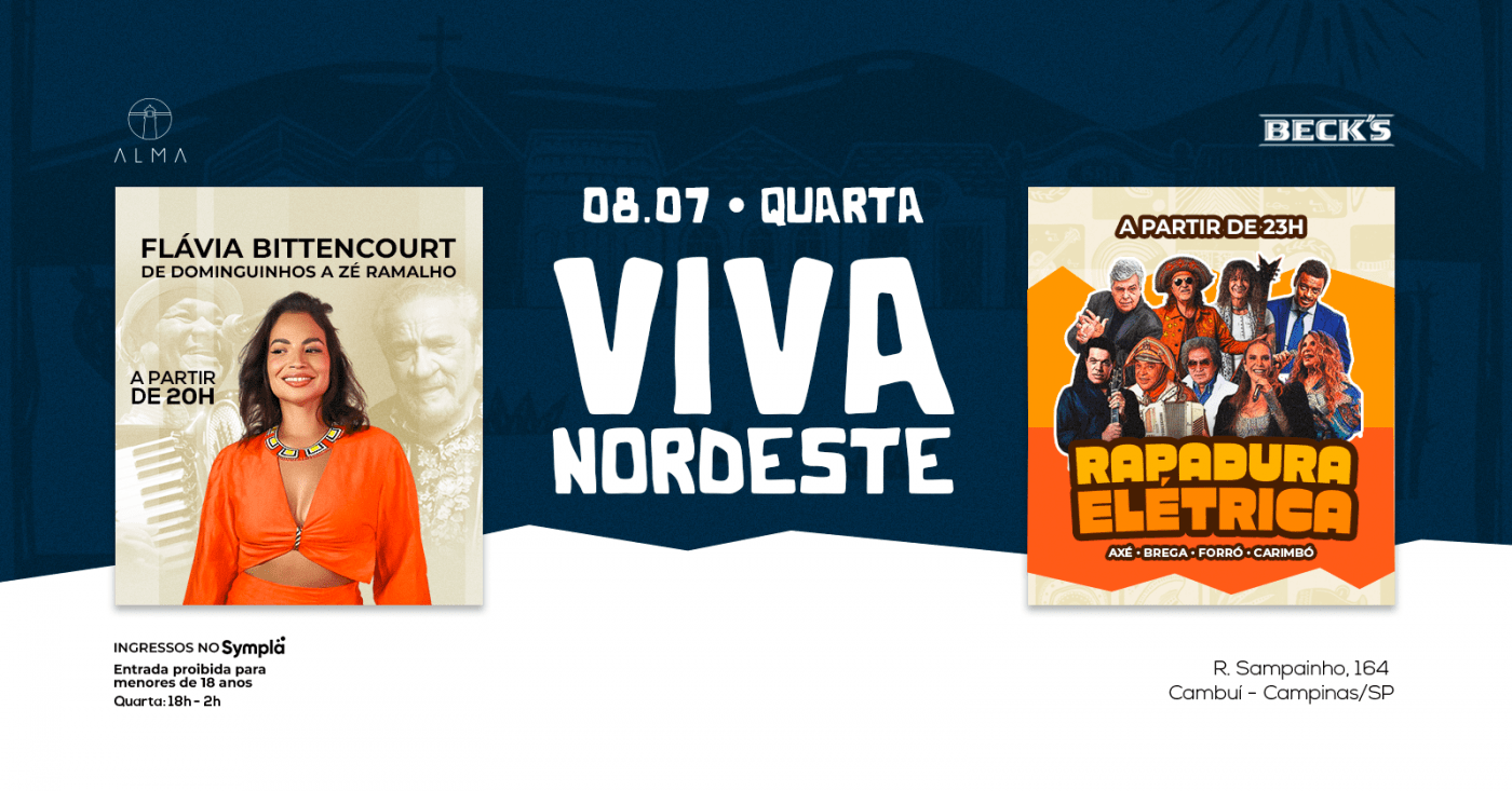 FLÁVIA BITTENCOURT + RAPADURA ELÉTRICA NO ALMA CAMPINAS