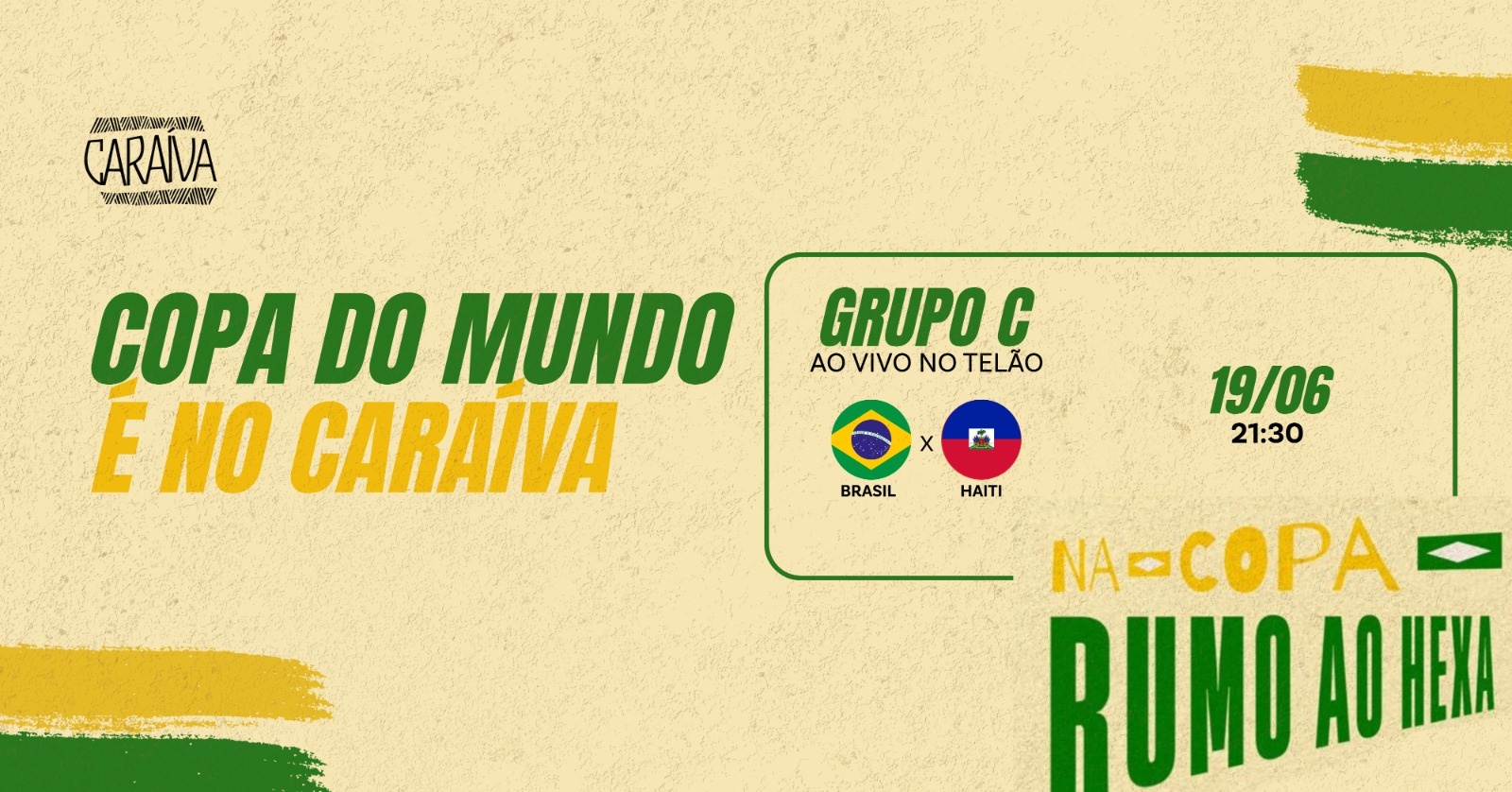 COPA NO CARAÍVA - BRASIL X HAITI - São Paulo, SP