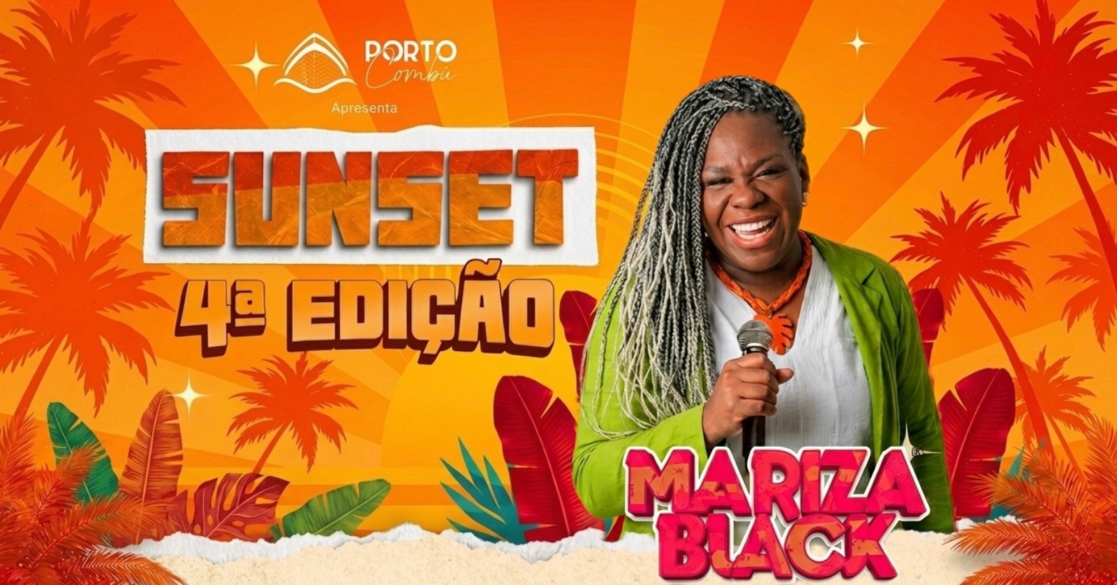 4ª Edição: Sunset no Porto Combú com Mariza Black - Belém, PA