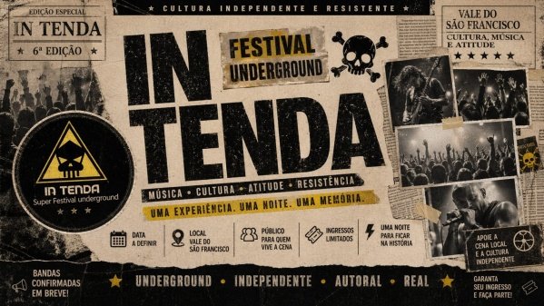 Imagem do evento IN TENDA SEXTA EDIÇÂO
