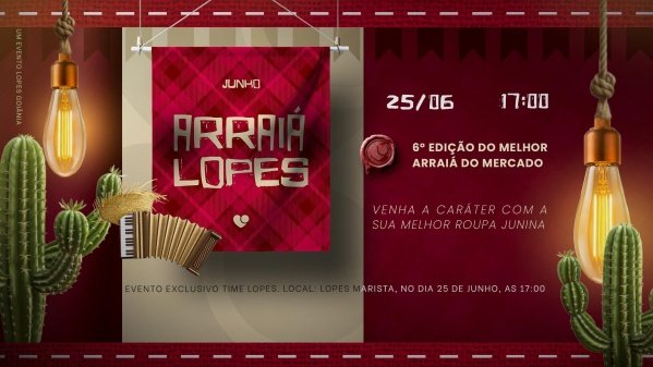 Imagem do evento 6° EDIÇÃO ARRAIÁ LOPES