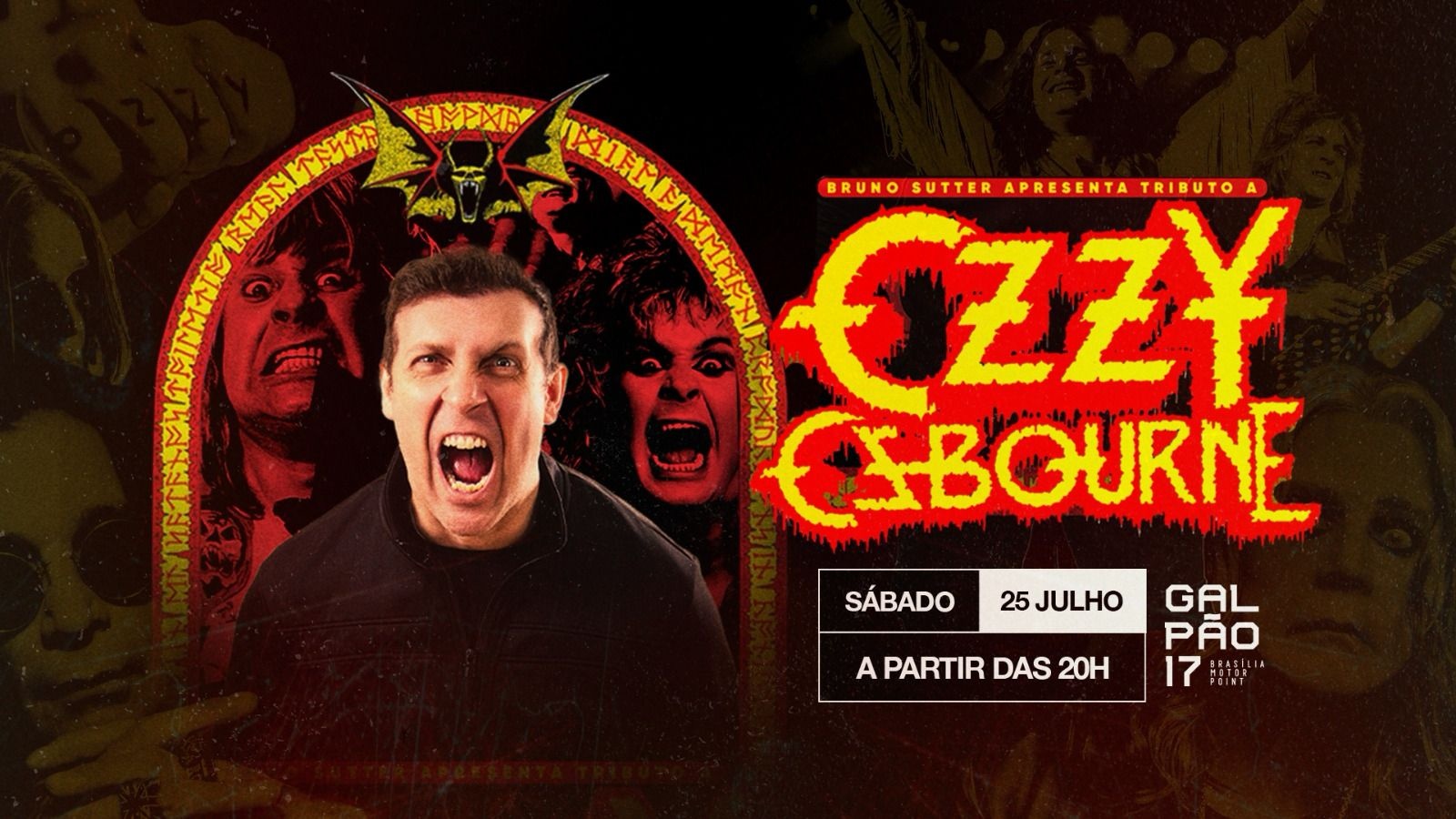 OZZY por Bruno Sutter- Galpão 17 - Brasília, DF