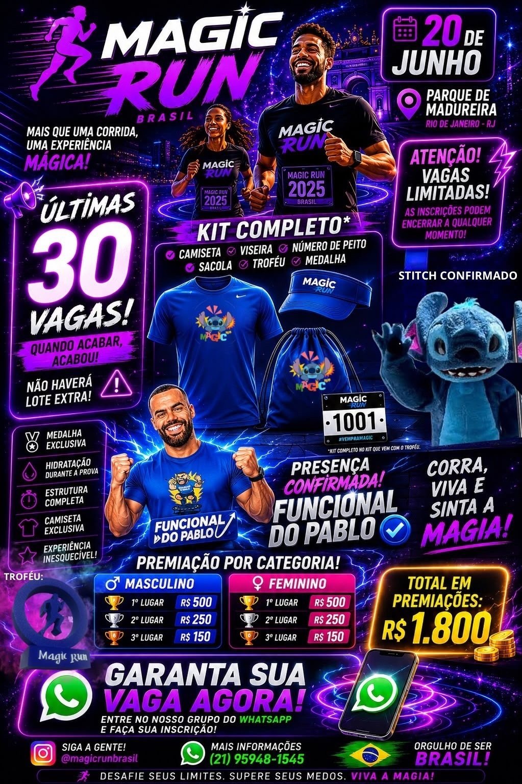 Magic Run com funcional do PABLO