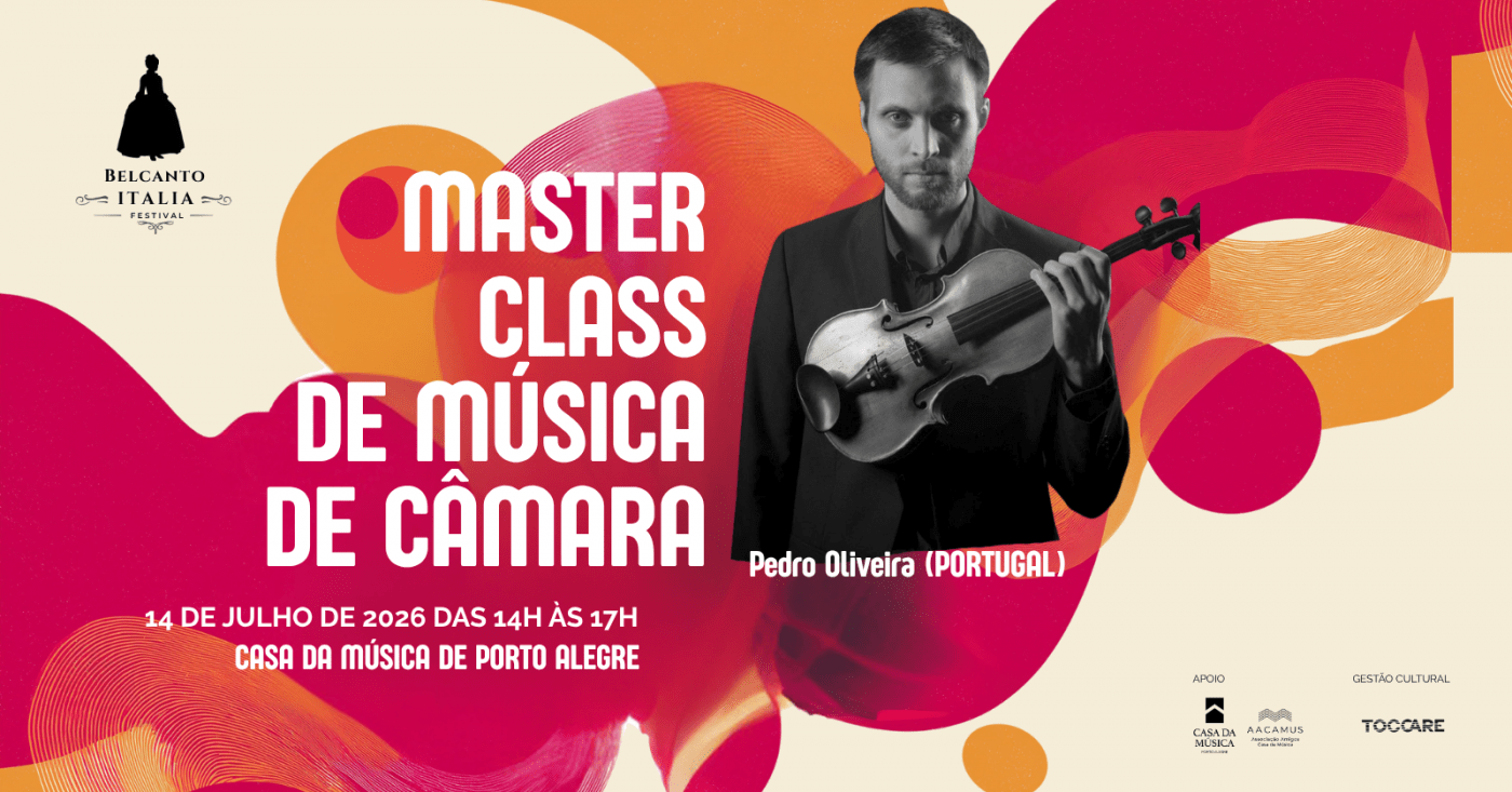 Masterclasses de Música de Câmara com Pedro Oliveira (Portugal)
