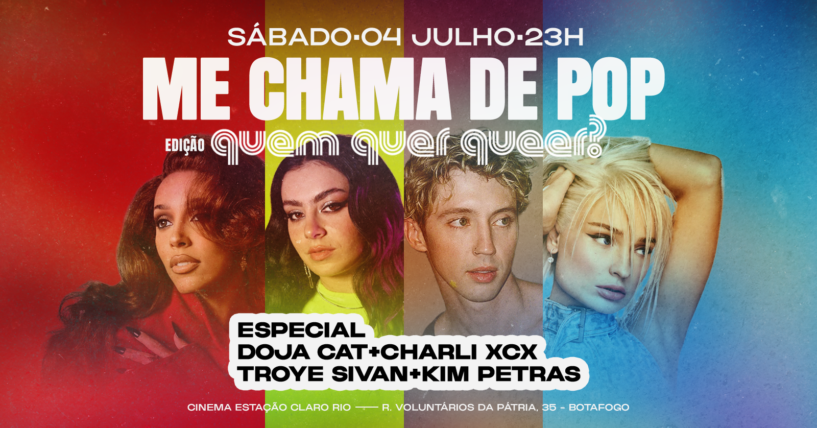 ME CHAMA DE POP - Rio de Janeiro, RJ