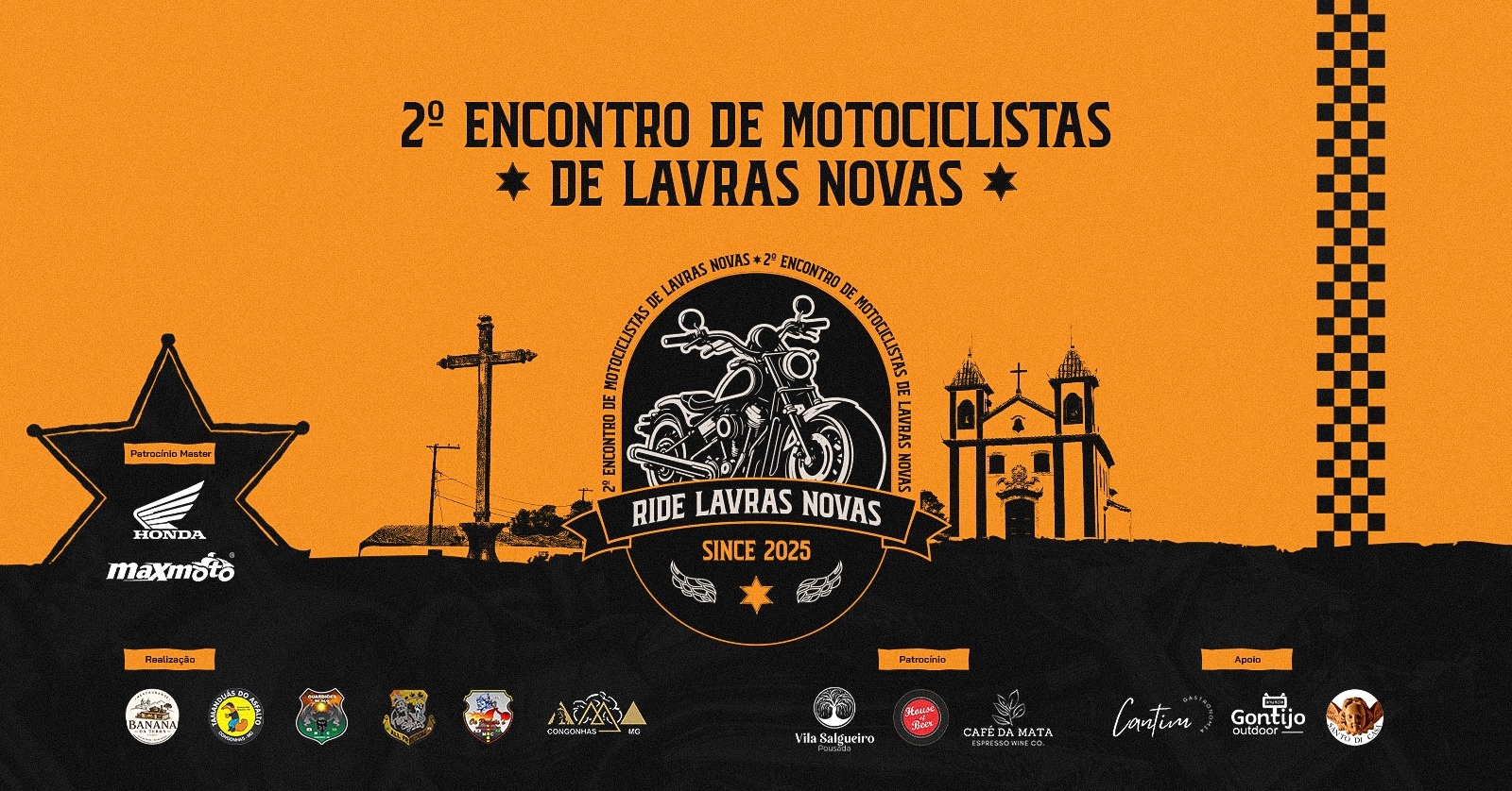 2° Encontro de Motociclistas de Lavras Novas