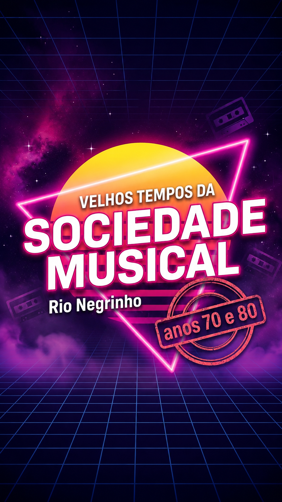 Velhos Tempos da Sociedade Musical - Anos 70 e 80 - Rio Negrinho, SC